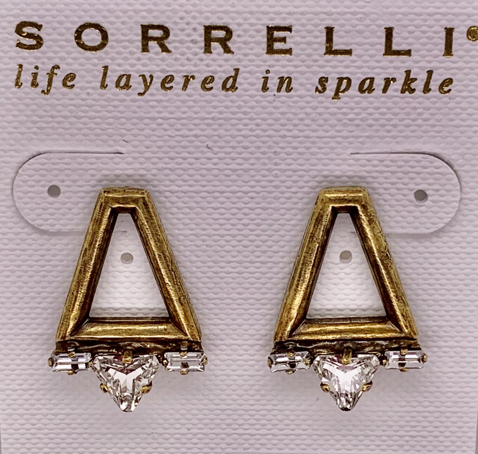 Sorrelli outlet Crystal Earrings NEW