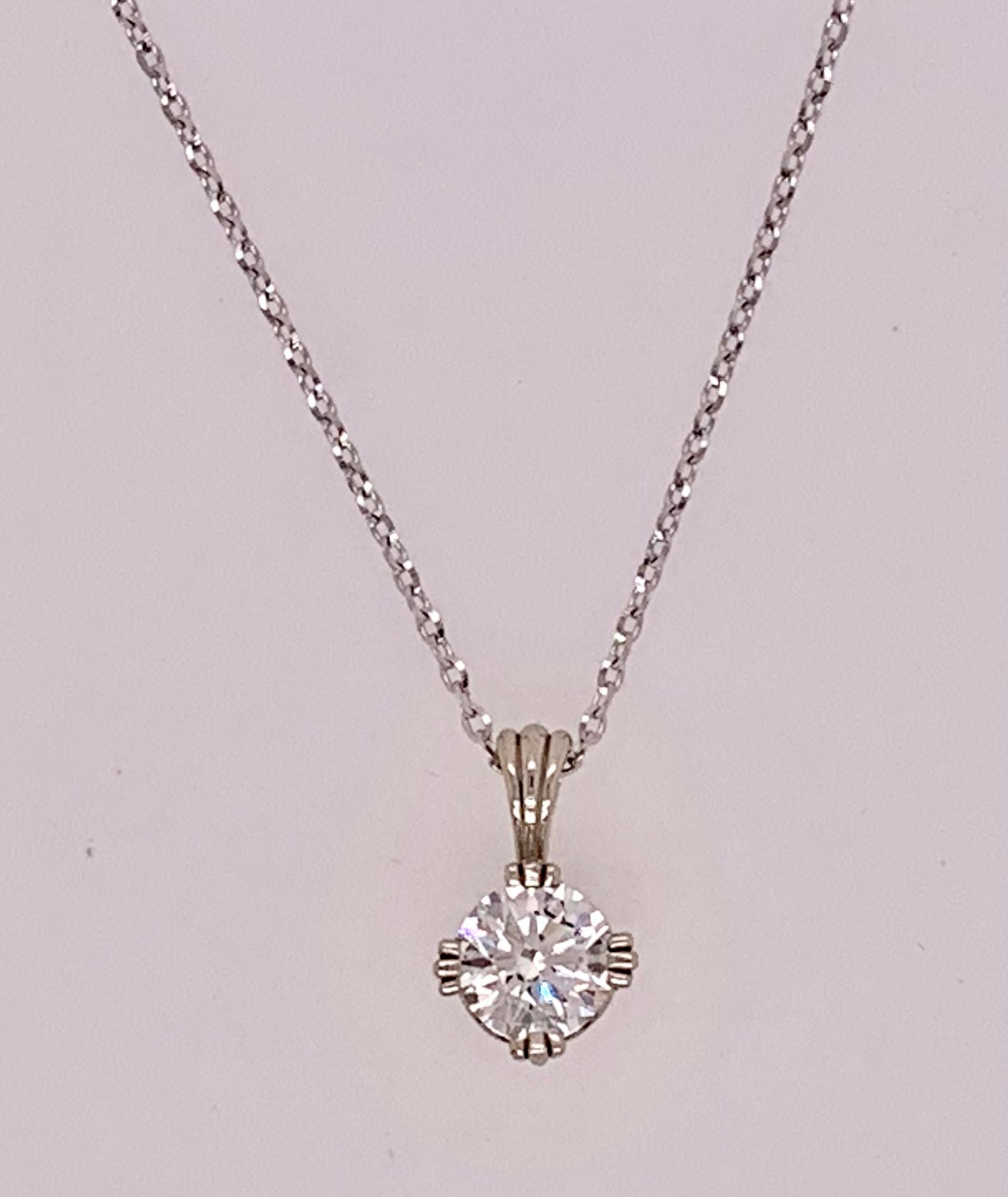 14k Diamond Pendant