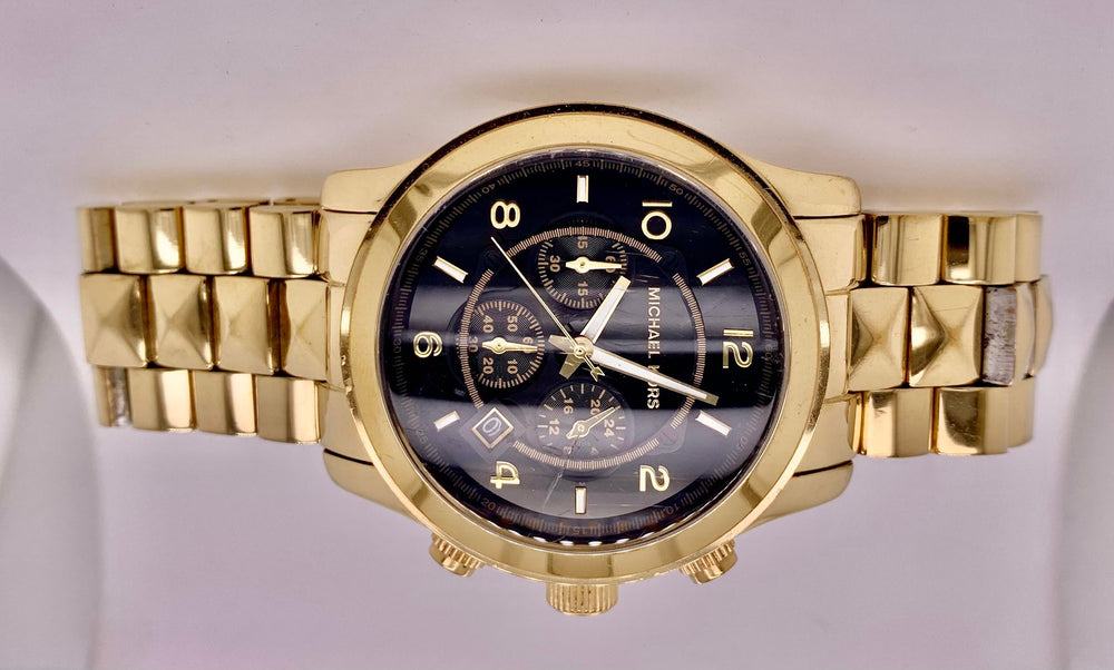 Michael Kors Man's Yellow Finish Watch