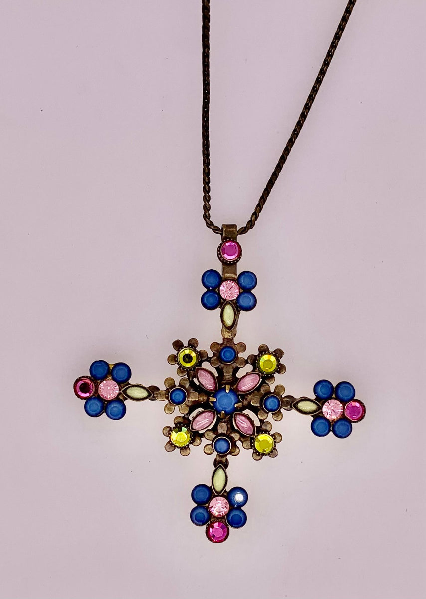 Sorrelli Cross Necklace – John Cauley Jeweler