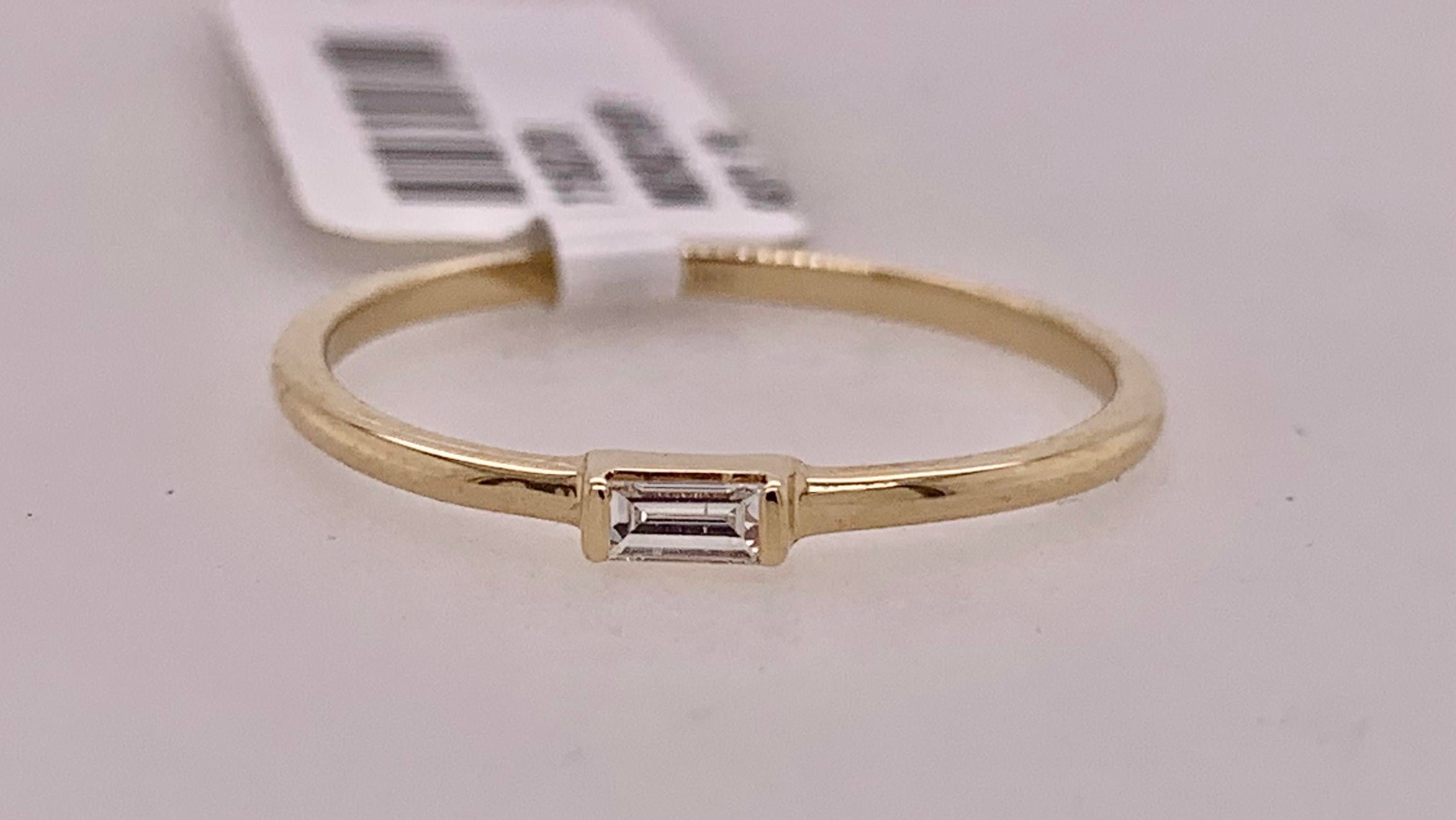 14K Diamond Ring