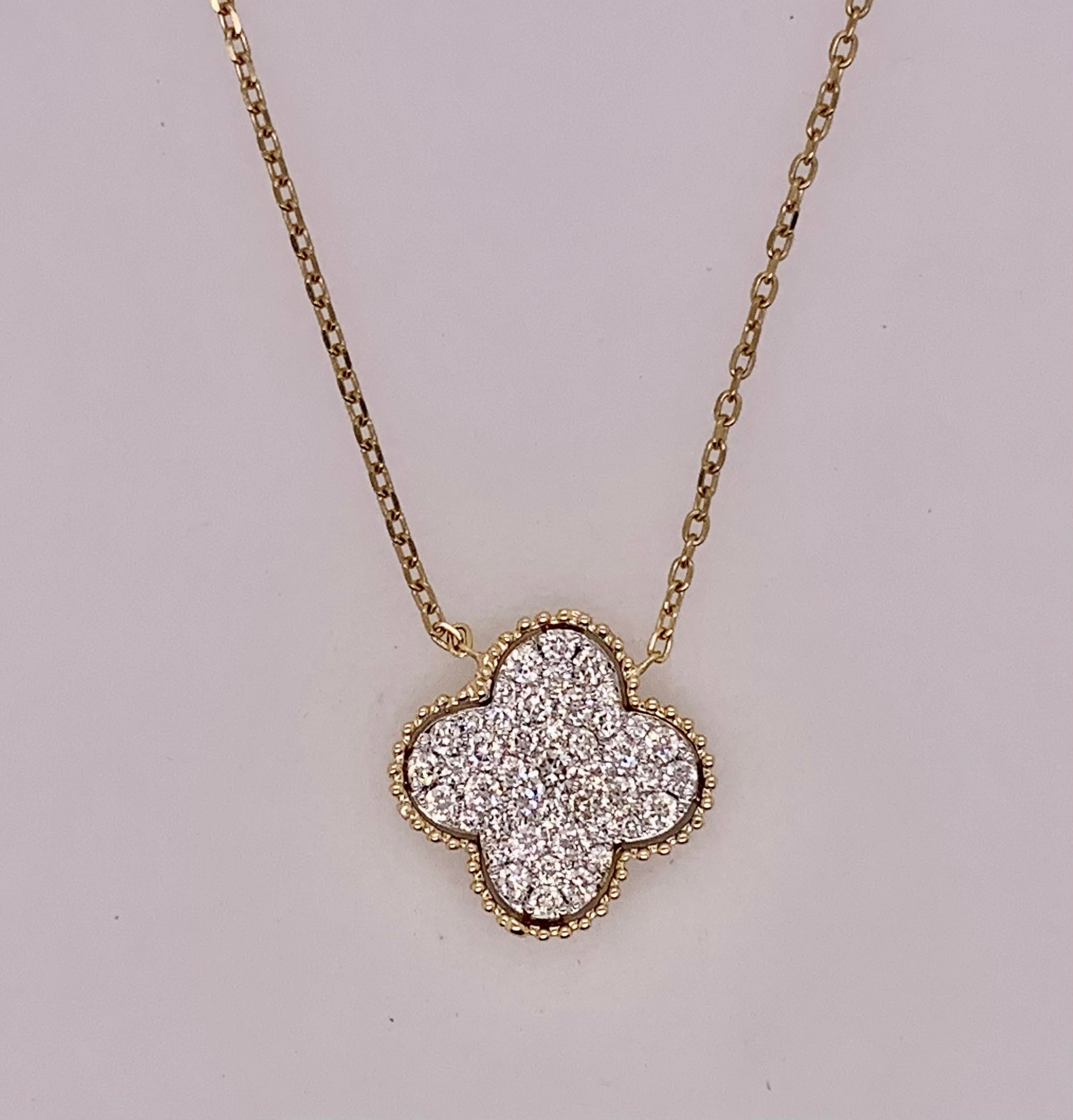 14K Diamond Necklace