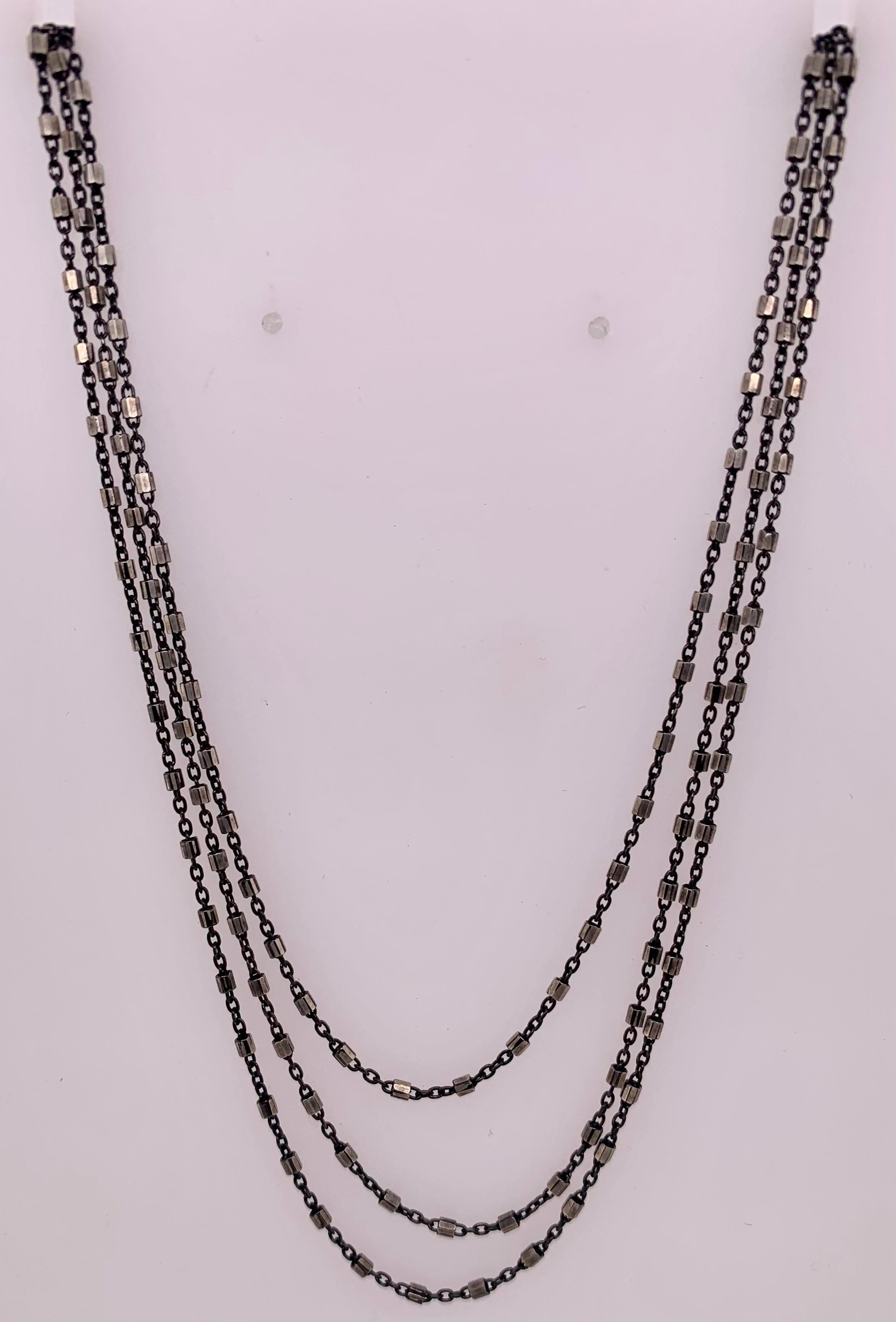 Sterling Silver Fancy Link Chain