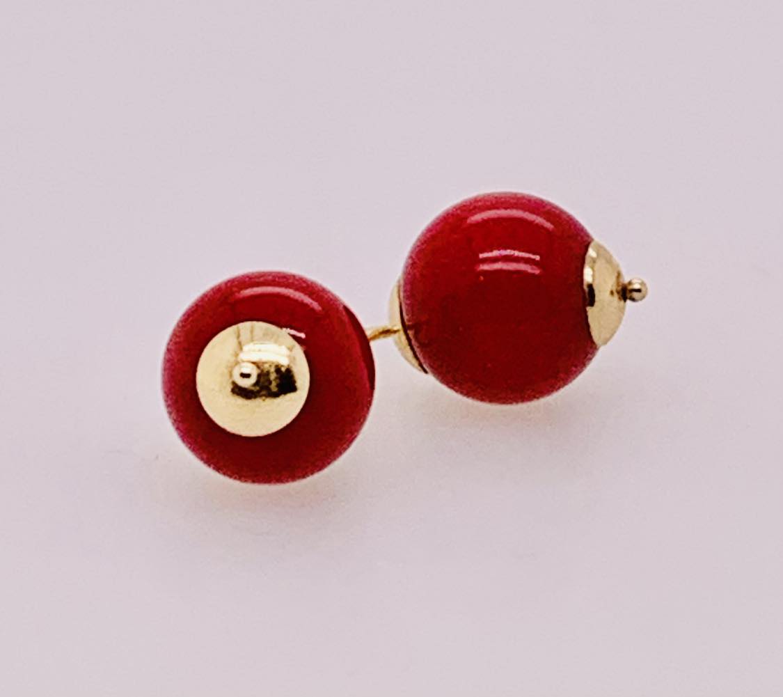 14K Yellow Gold Earring Charms