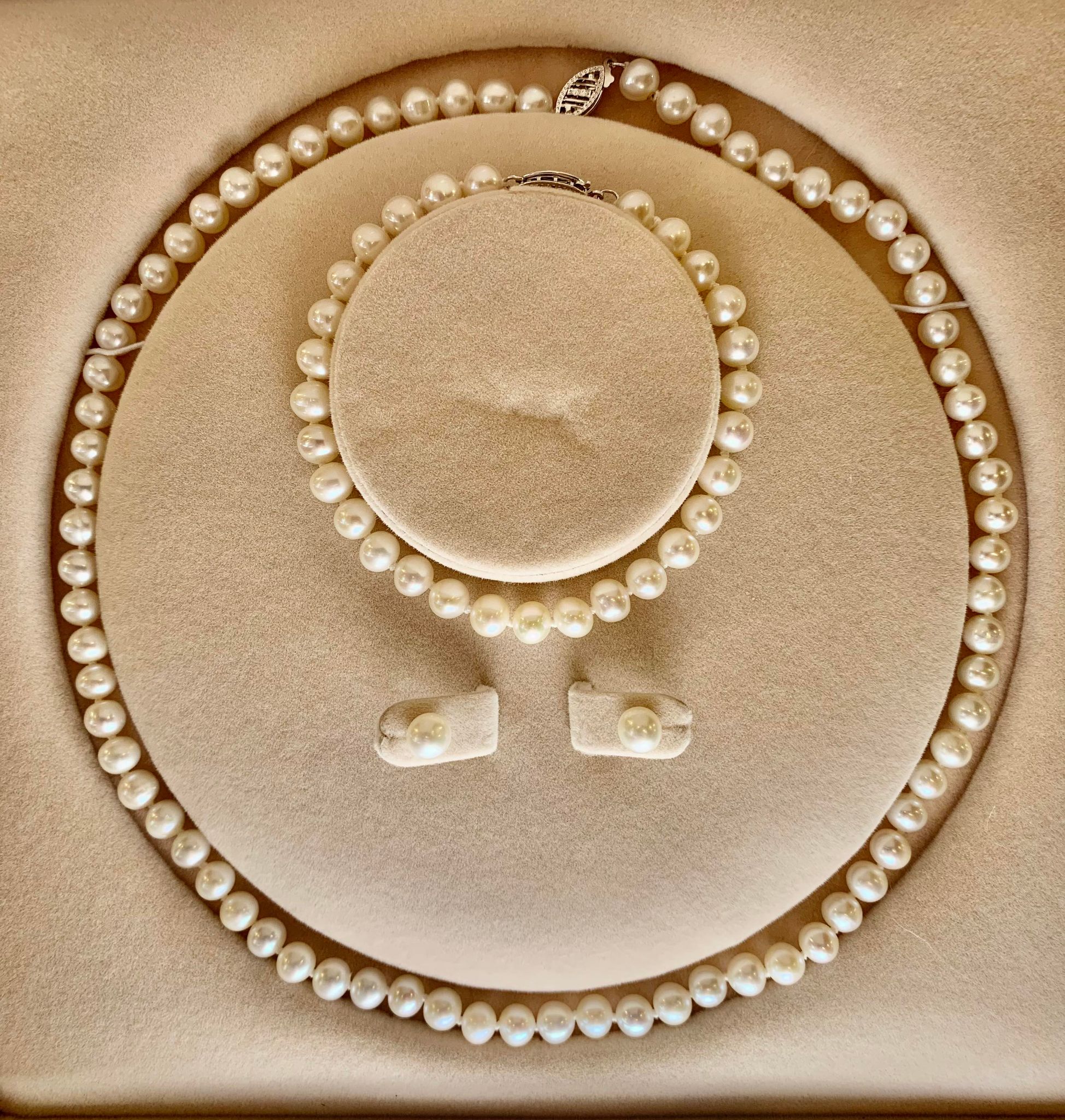 6-6.5 MM Freshwater Pearl Set