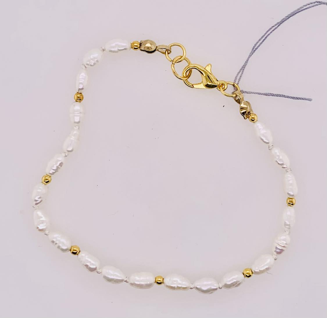 Freshwater and Gold-Filled Bracelet