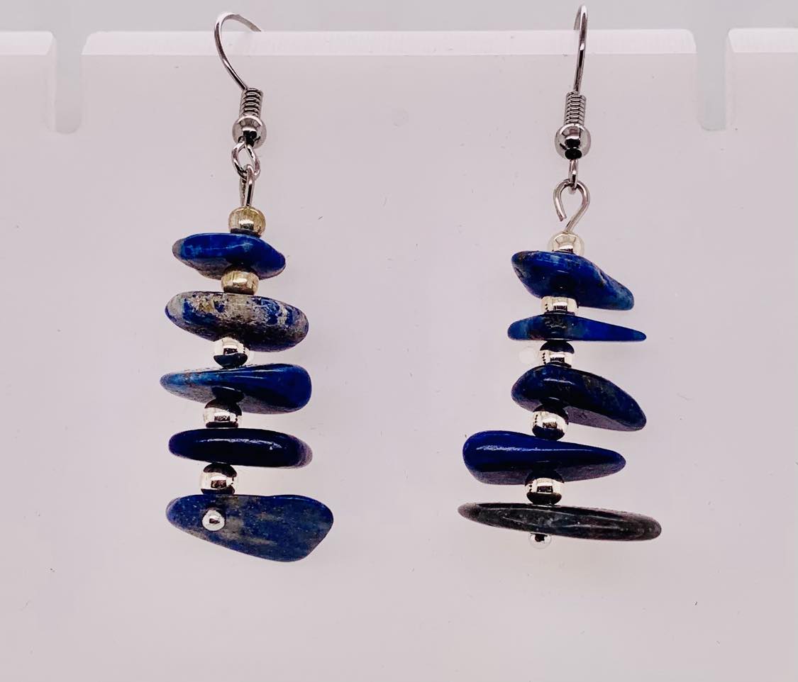 Sterling Jasper Earrings