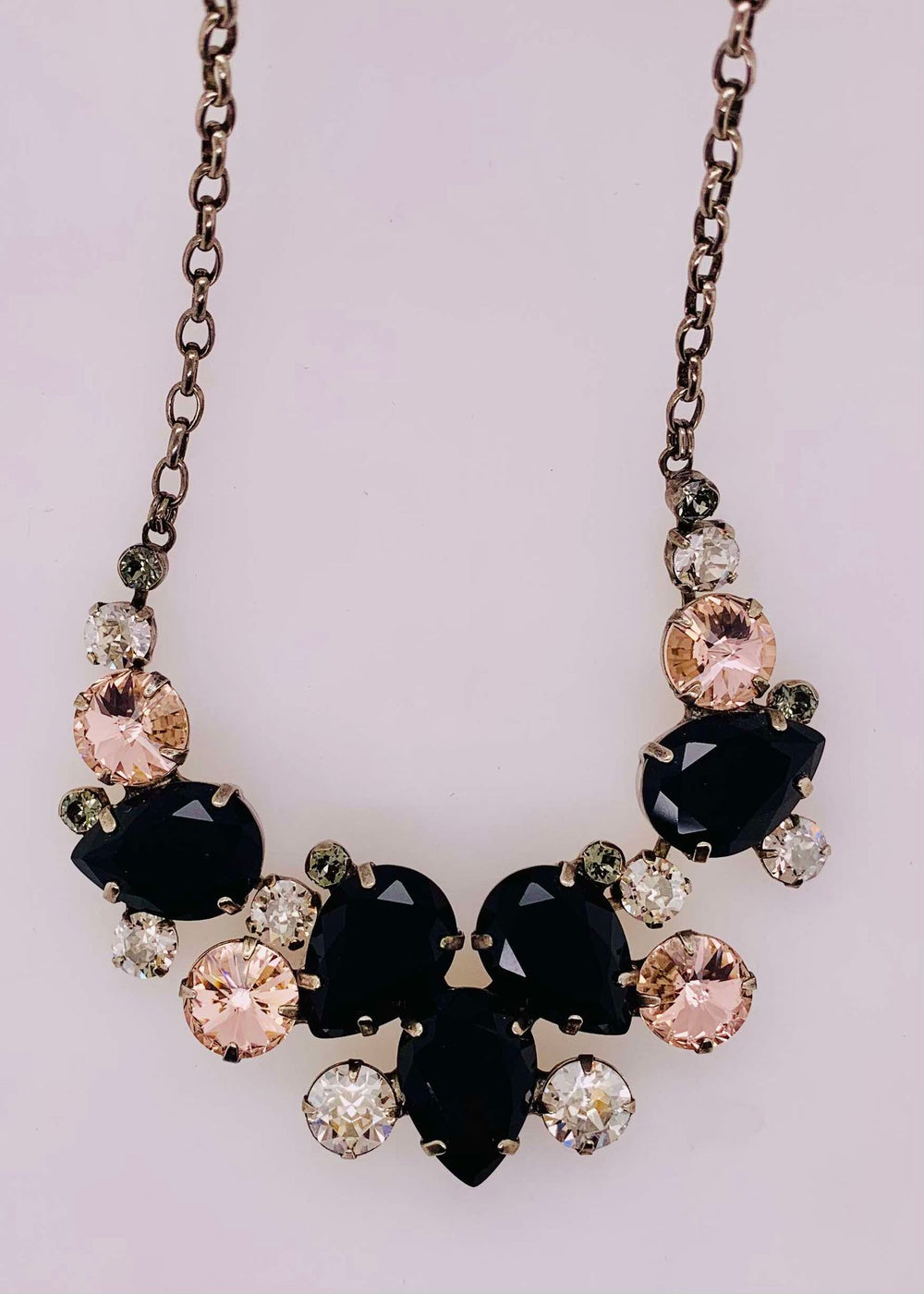 Nested Pear Statement Necklace