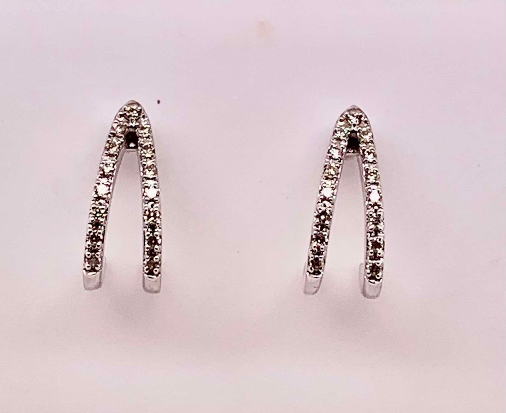 14K Diamond Earrings