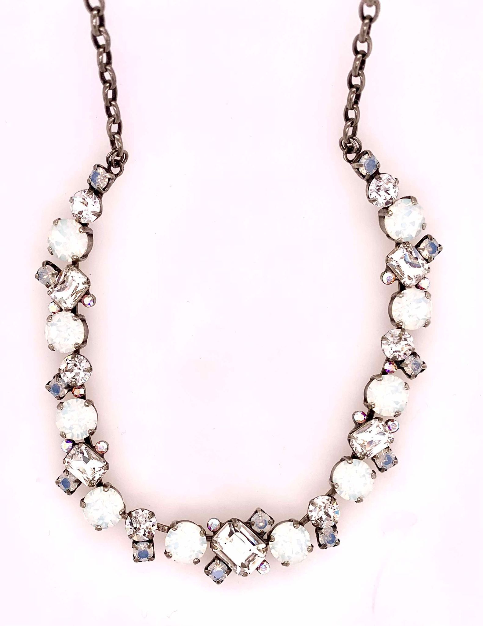 Novelty Multi-Cut Crystal Necklace