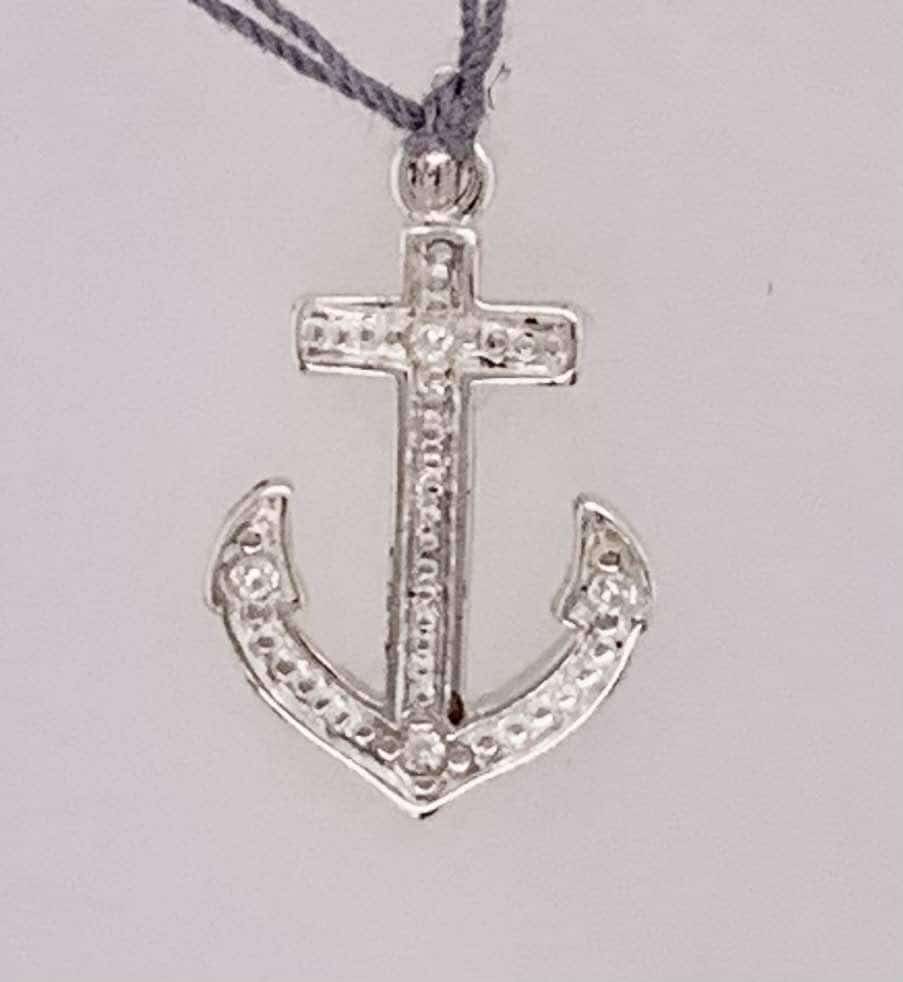 Estate Sterling Silver Anchor Charm