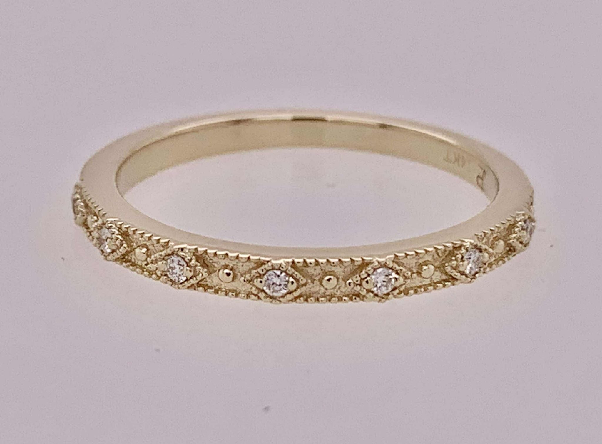 14K Antique Reproduction Band