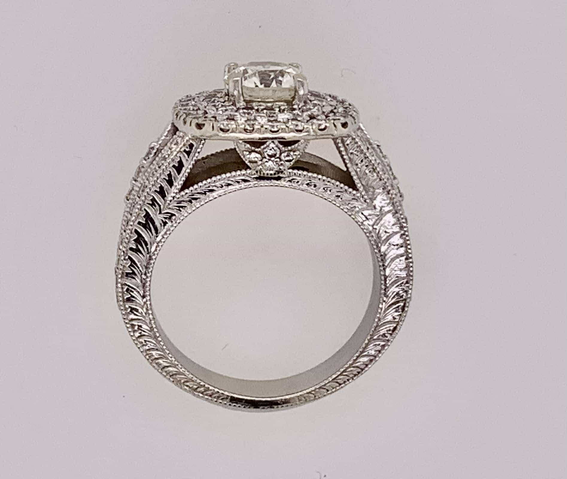 14K Estate Diamond Ring