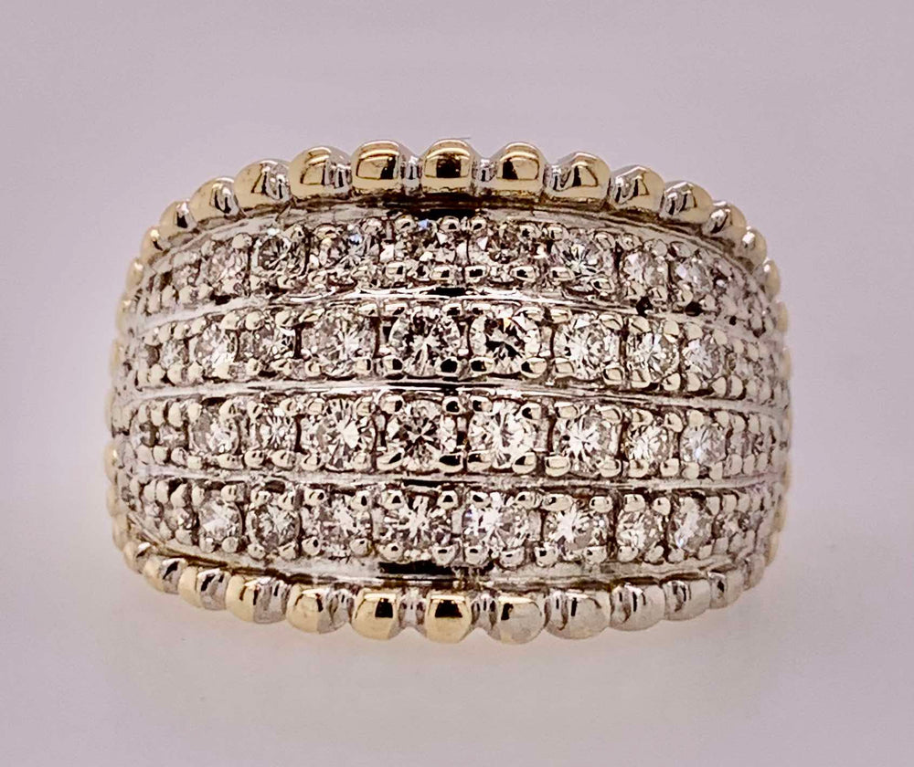 14K Estate Diamond Ring