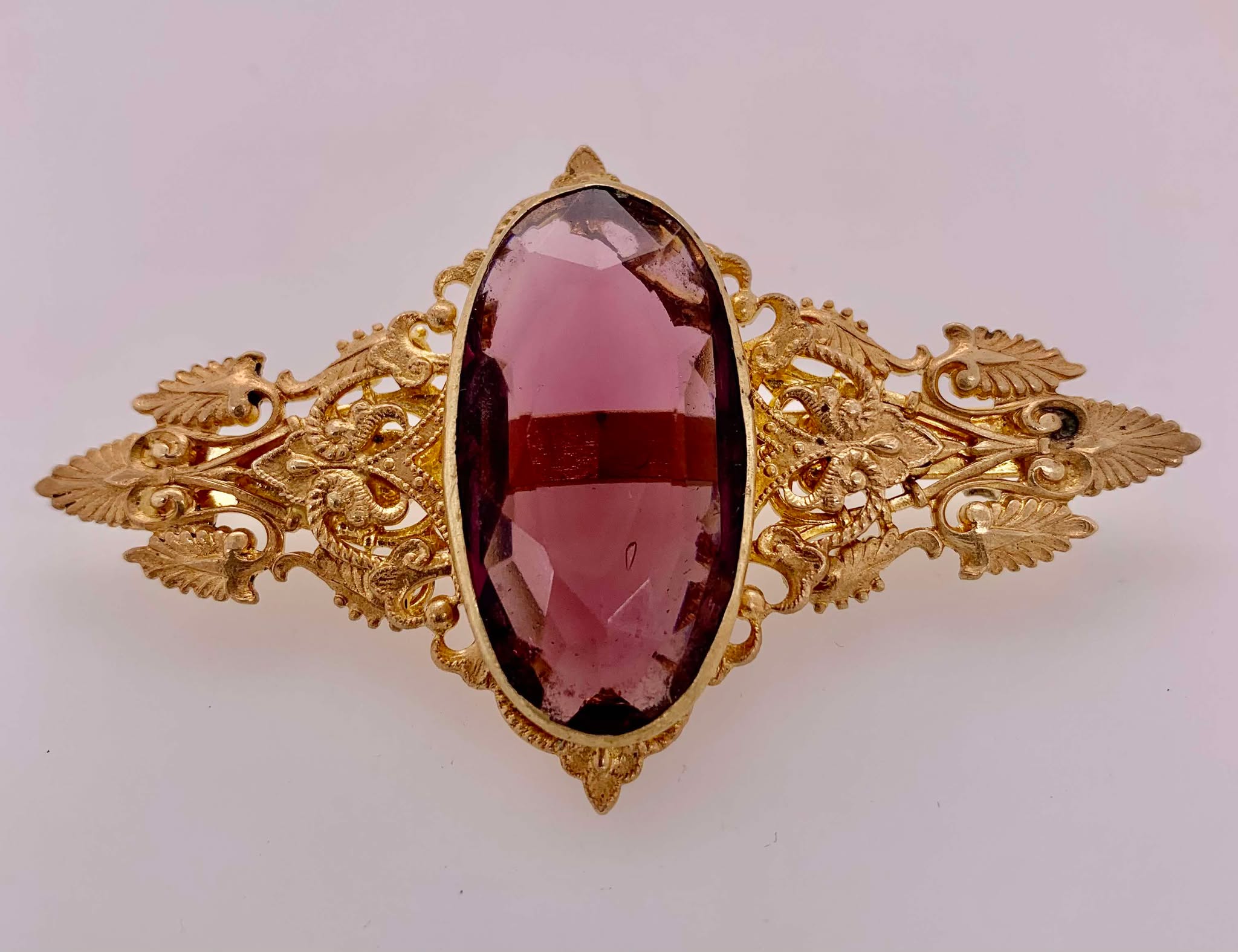 Estate Gold-Filled Brooch