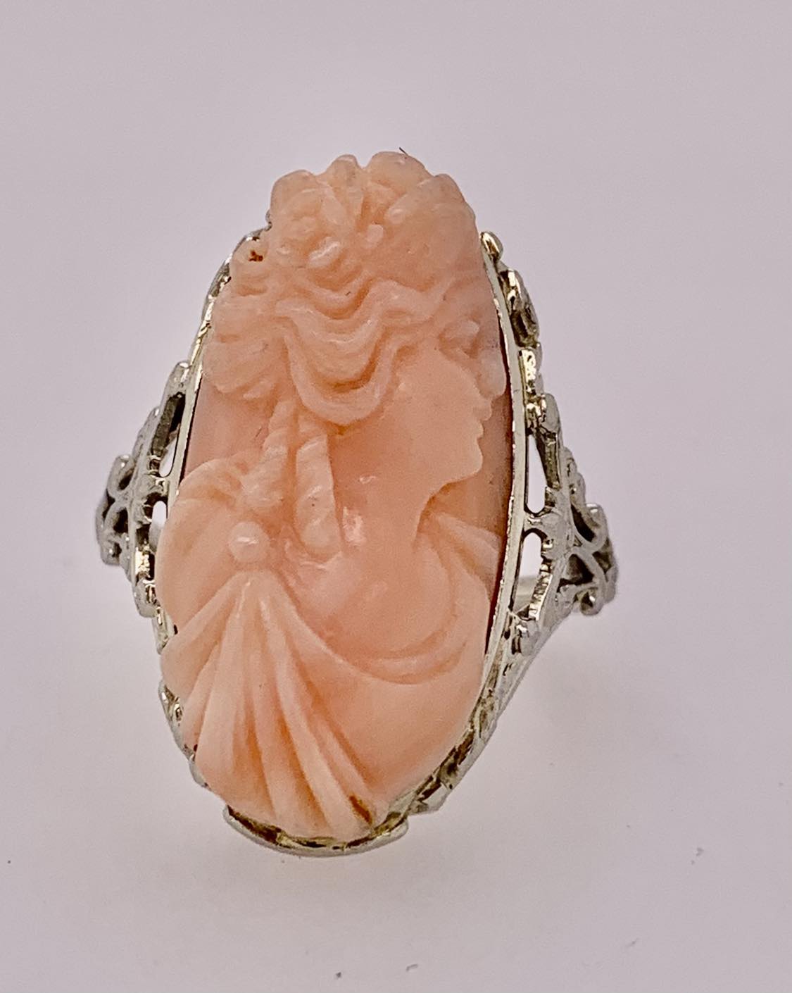 Estate 14K Cameo Ring