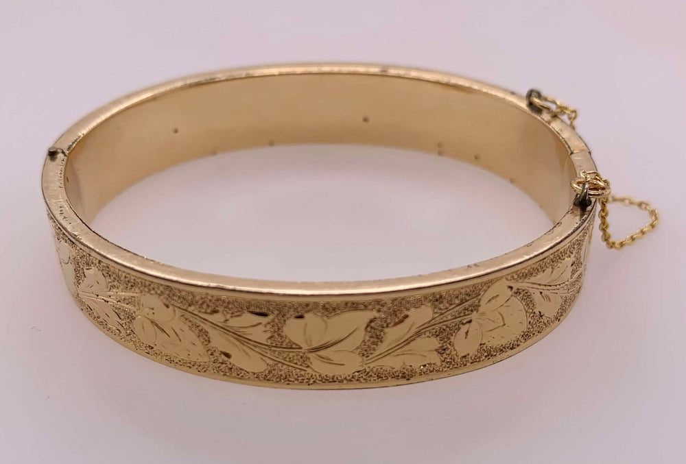 Vintage Estate Gold Filled Bangle