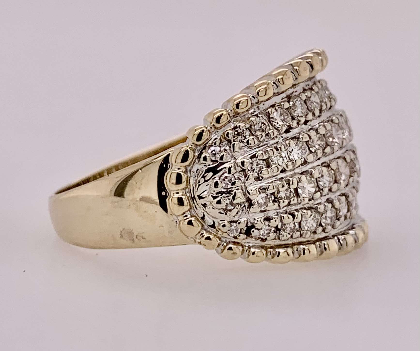 14K Estate Diamond Ring