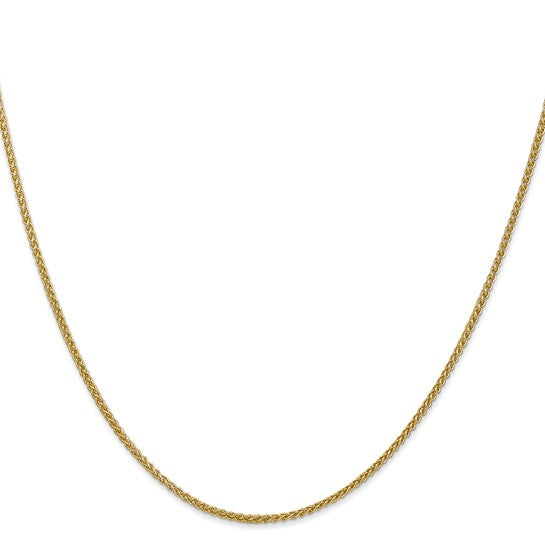 14K Wheat Chain Necklace