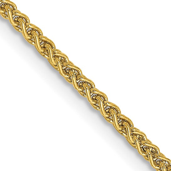 14K Wheat Chain Necklace