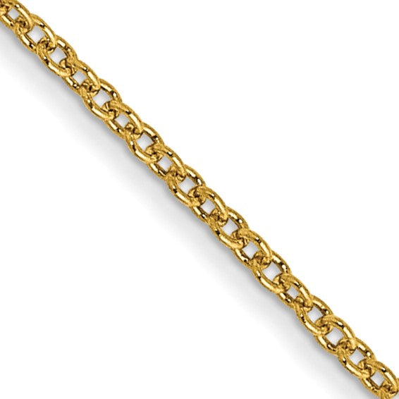 14K Cable Chain