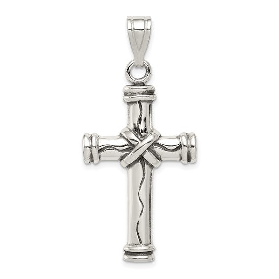 Sterling Silver Antique Cross Pendant