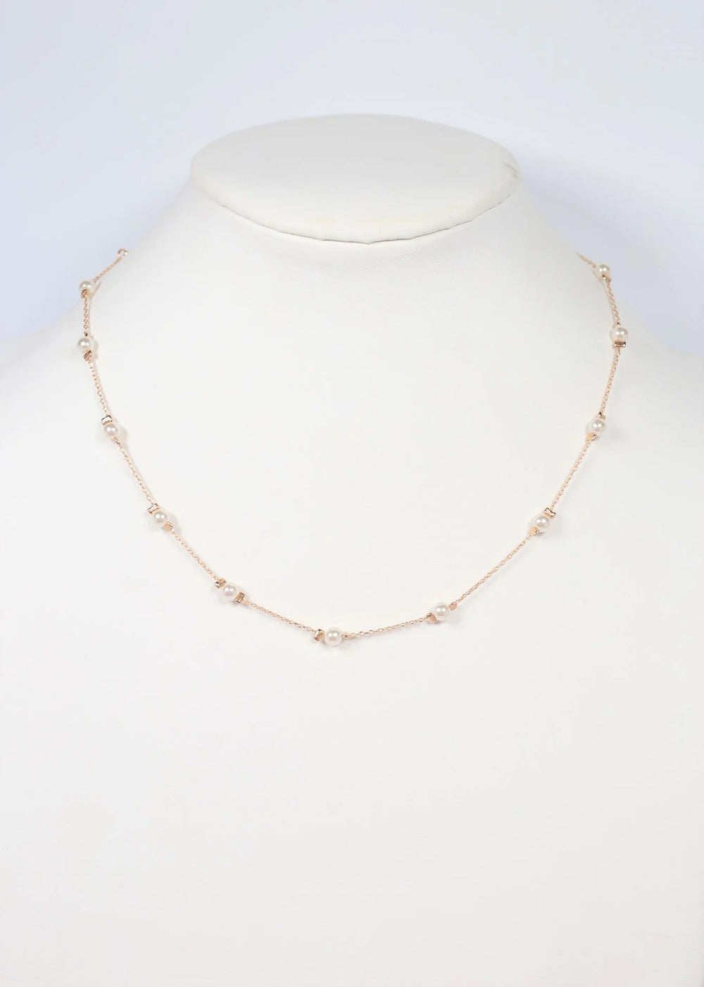 Faux Pearl Necklace