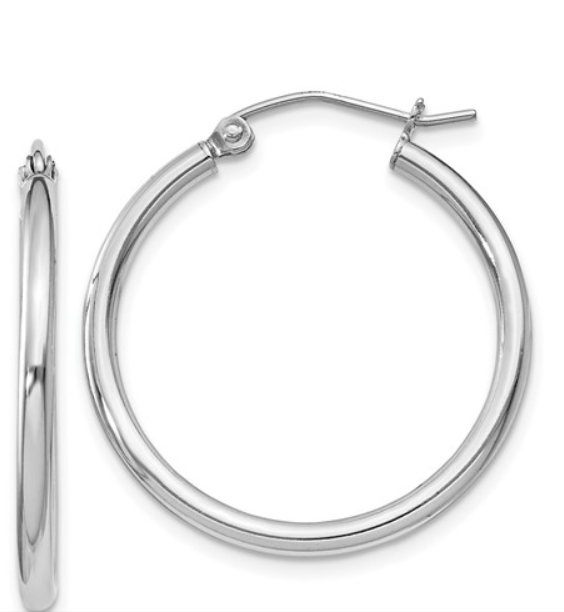 Sterling Silver Hoop Earrings