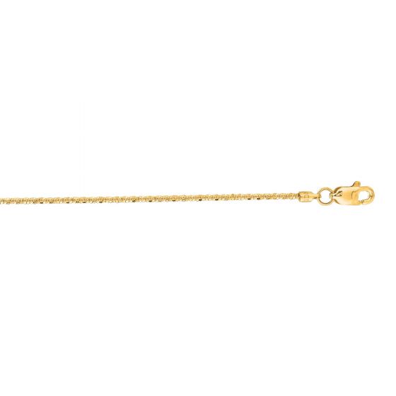 14K Gold Sparkle Chain