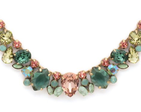 Multi-Stone Majestic Statement Necklace