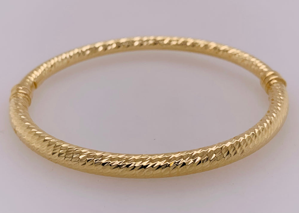 Gold Vermeil Sparkle Bangle