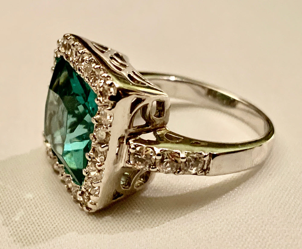 Sterling CZ Ring