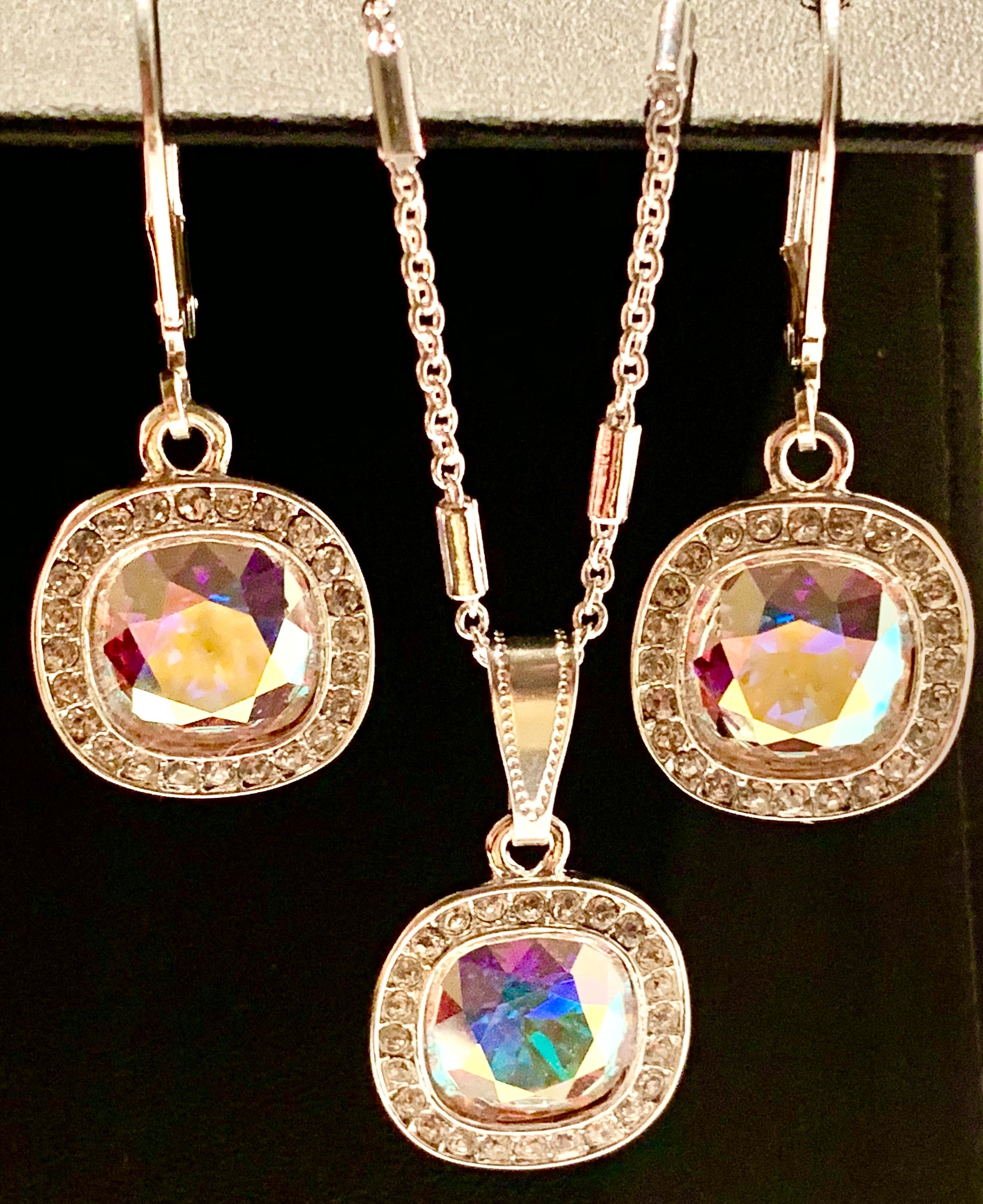 John Cauley Original Swarovski Crystal Earrings