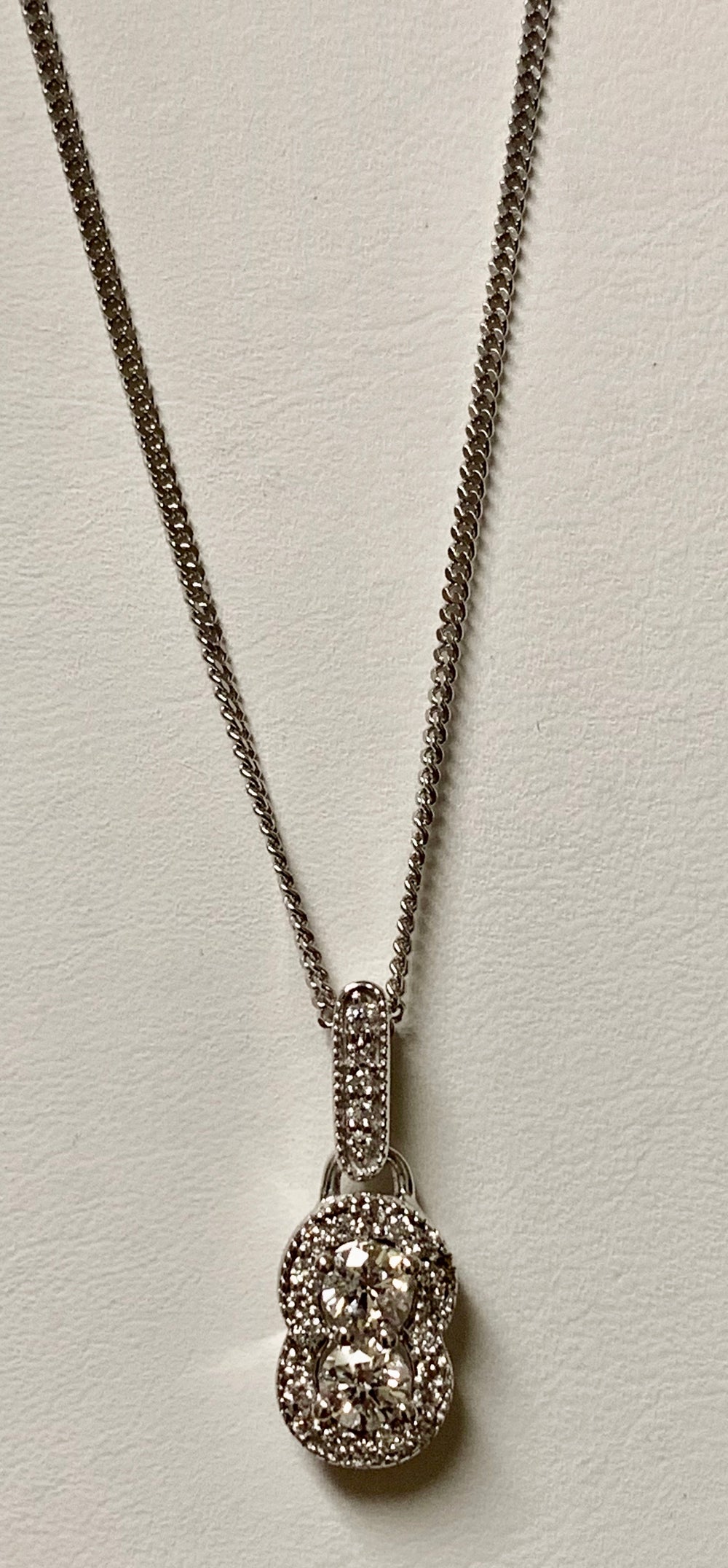 14K Vintage Inspired Diamond Pendant