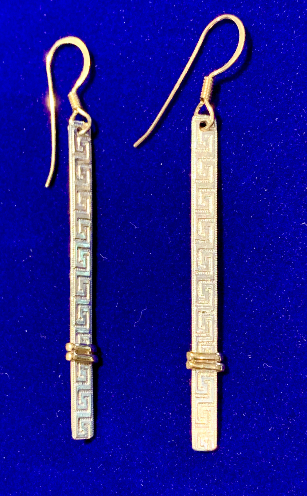 Sterling Bar Earrings