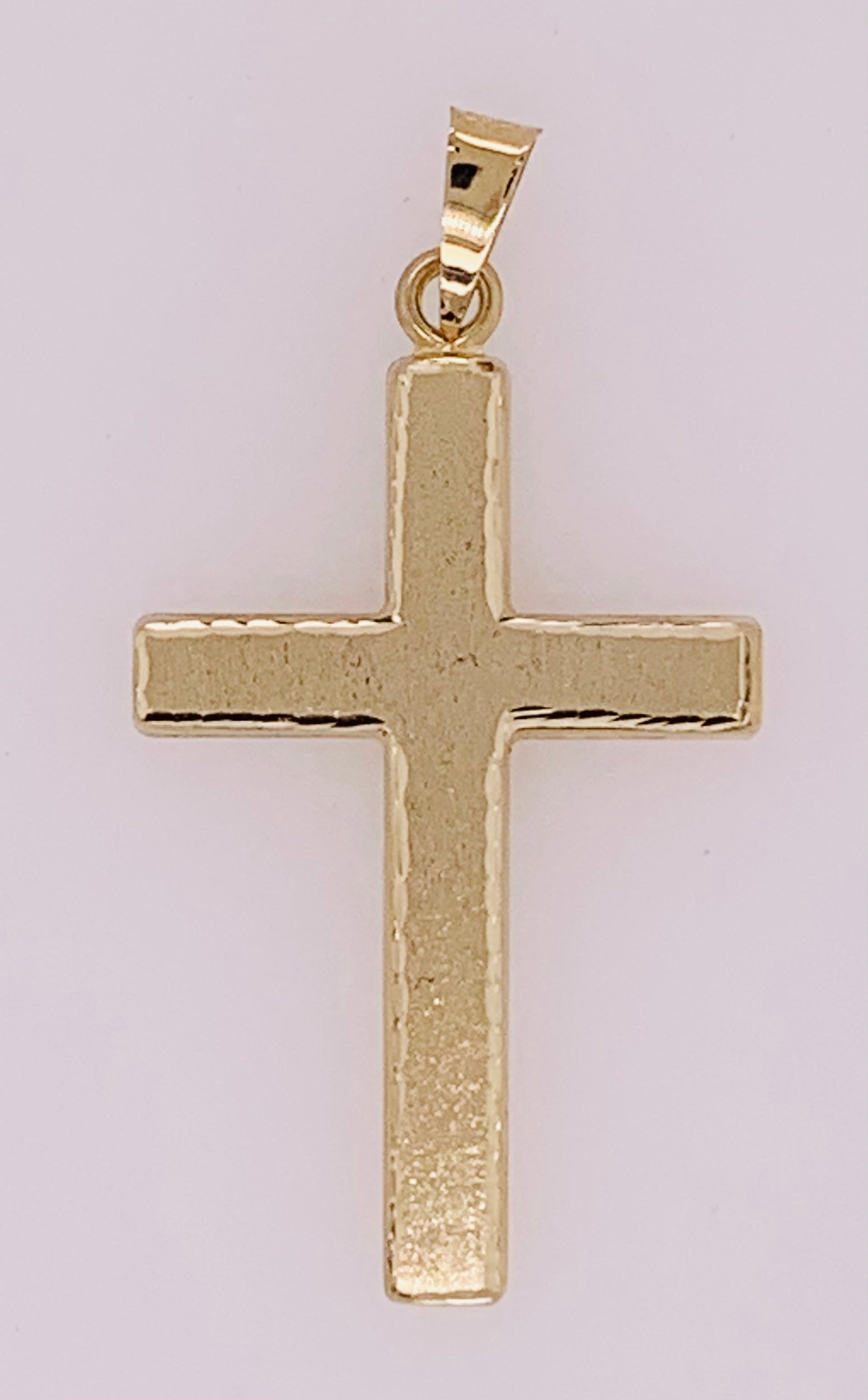 14K Gold Cross Pendant