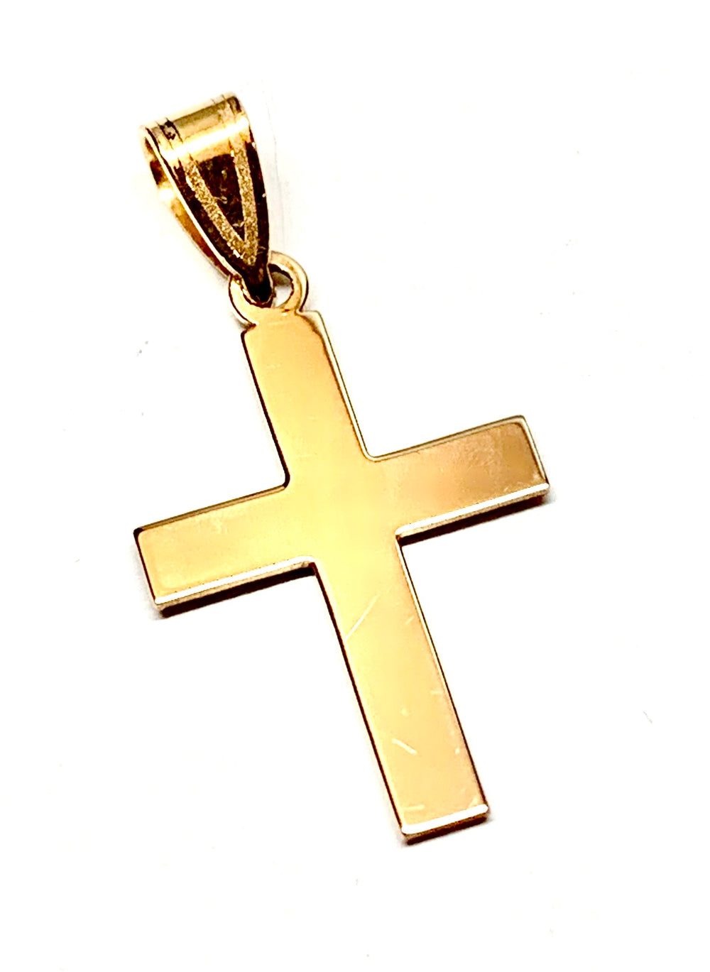 14K Cross Charm