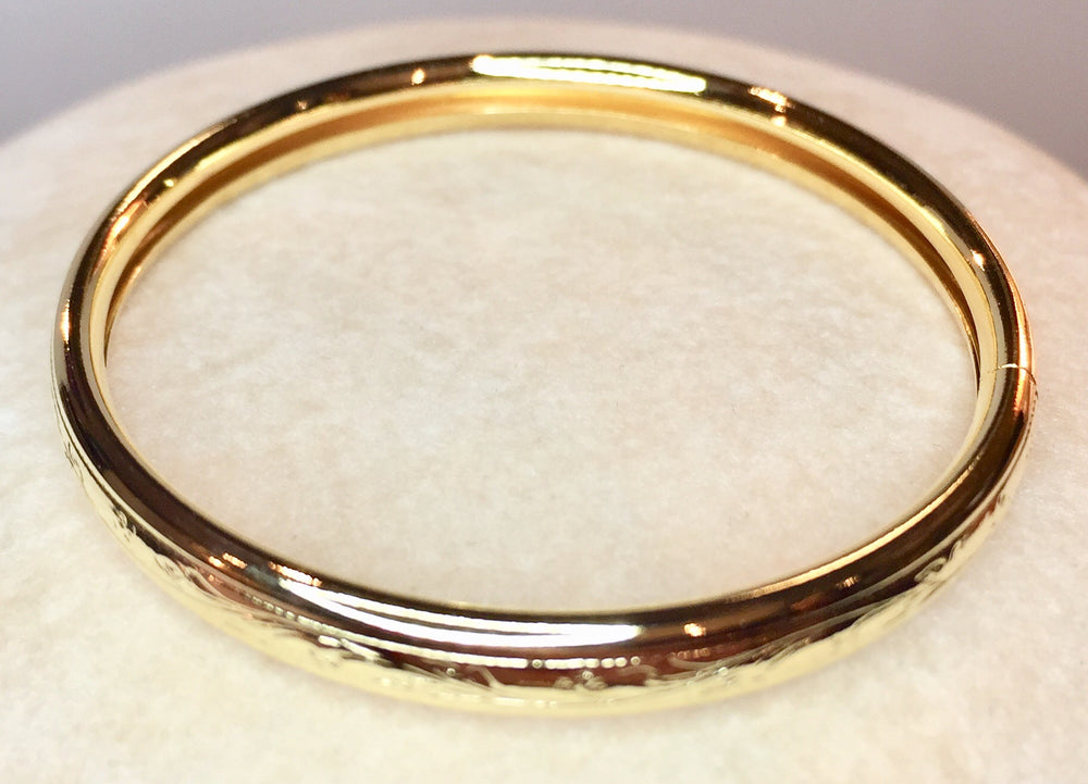 Gold Filled Infant Bangle Bracelet