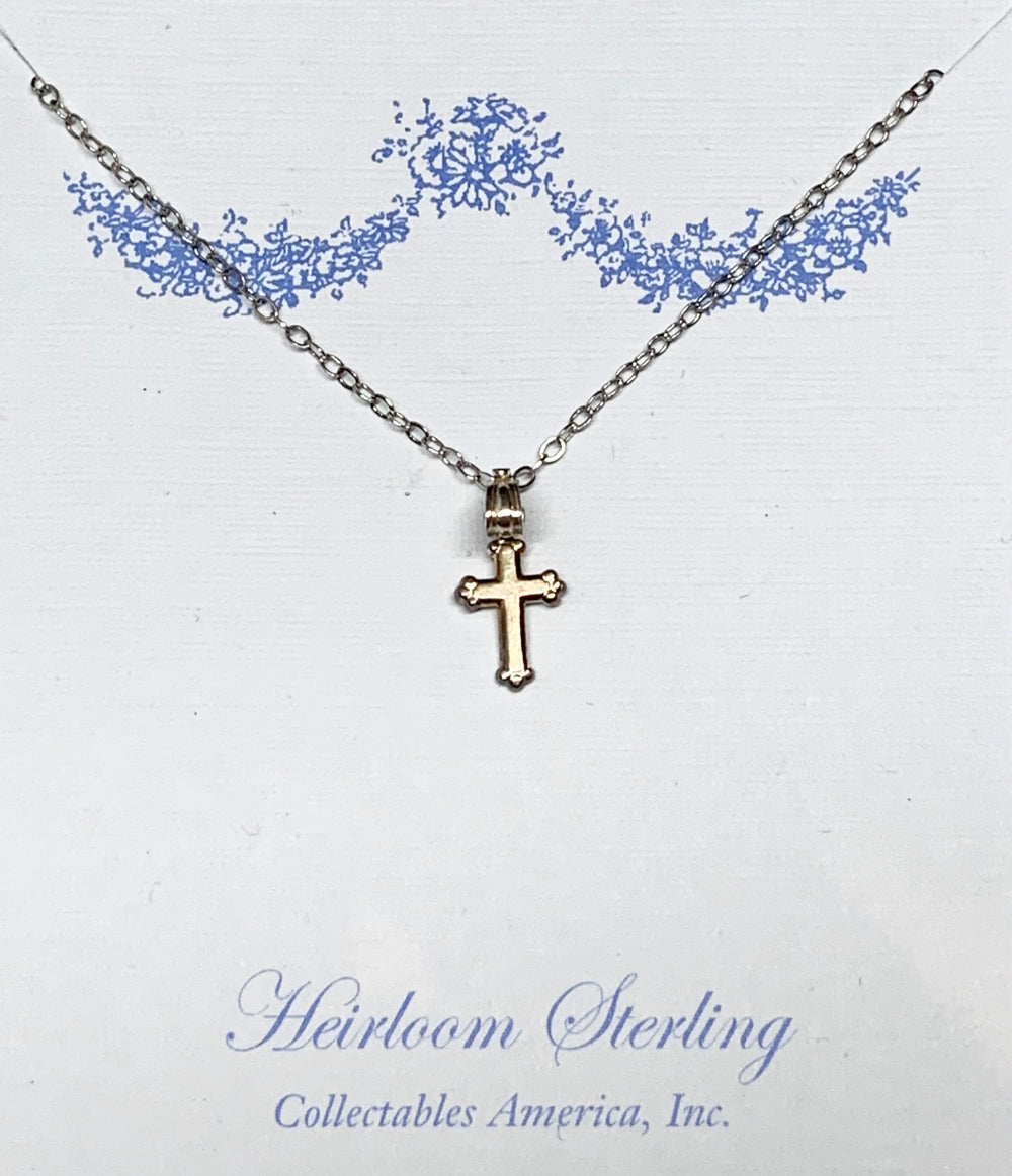 Sterling Silver Cross Necklace