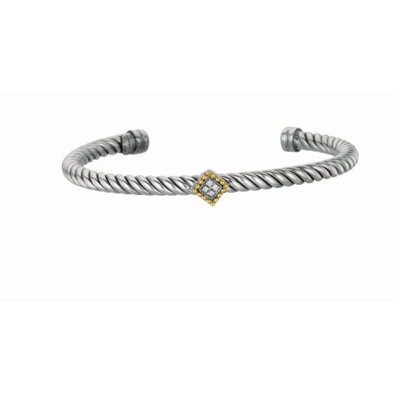 Phillip Gavriel Diamond Cuff Bracelet