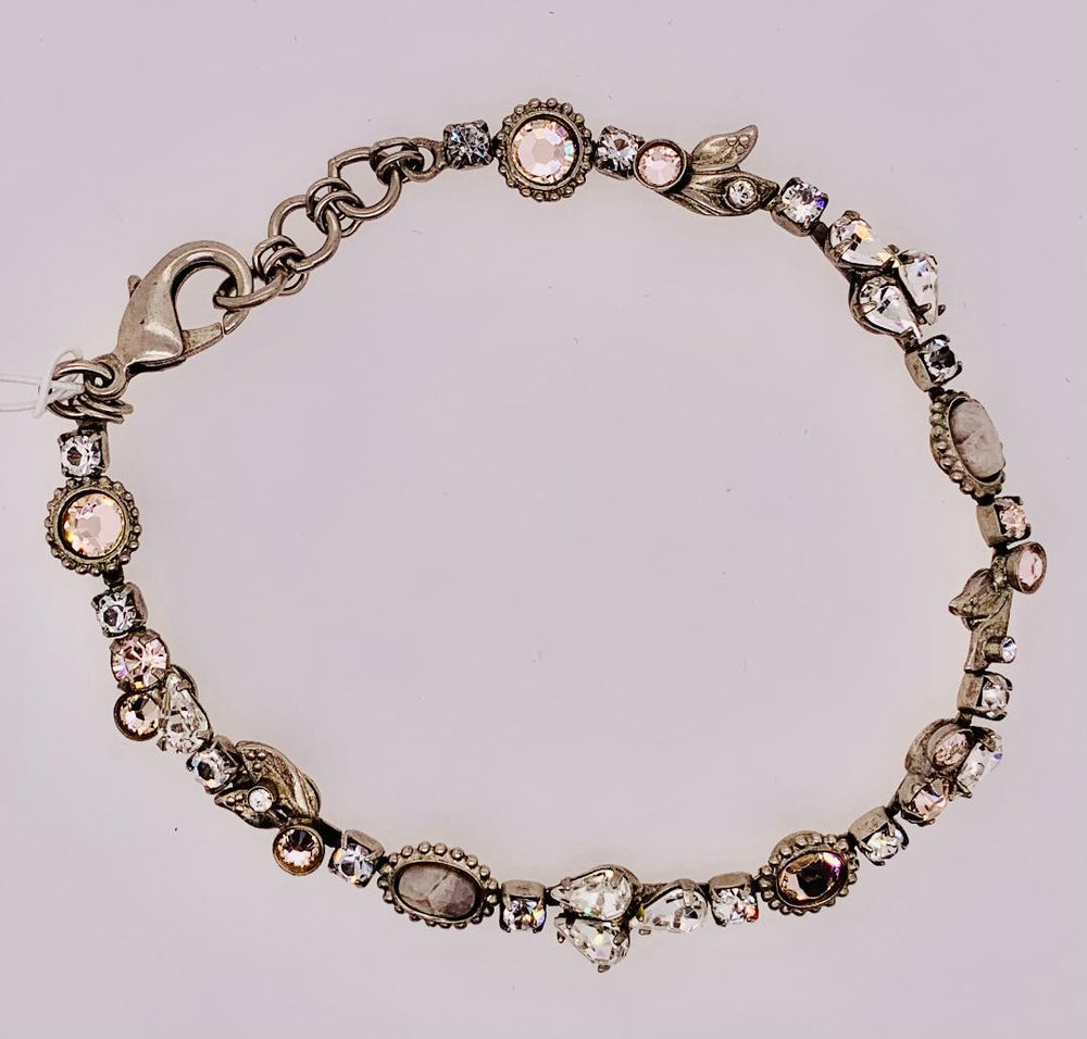 Multi Shaped Crystal Bracelet