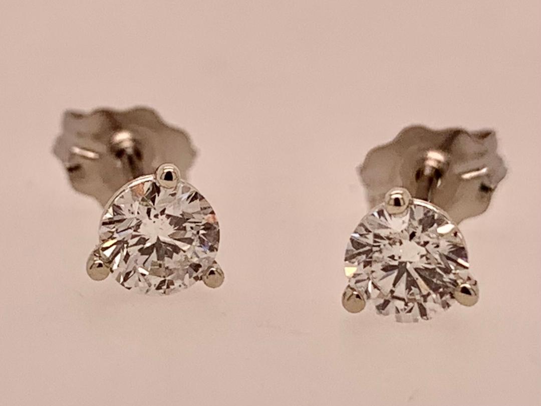 1.20 CT. T.W. LAB Diamond Stud Earrings